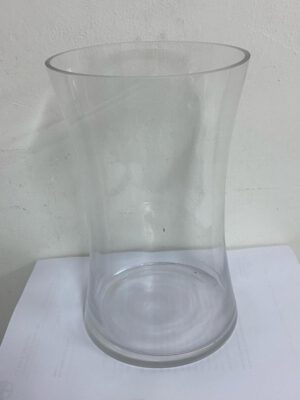 ‏אגרטל זכוכית גובה 25 ס״מ קוטר 16