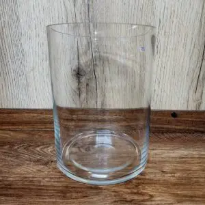 אגרטל זכוכית צילינדר נמוך | הפרח