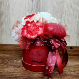 סידור נרות רומנטי | הפרח