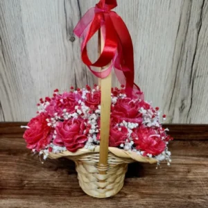 סידור נרות ורדים | הפרח